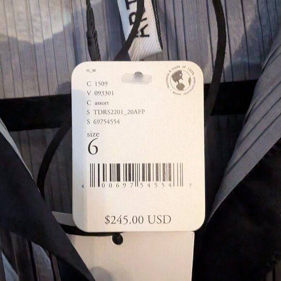 Arthur Apparel (Free People) Box Pleat Fish Party Shirt Dress NWT Size 6 - Picture 8 of 11